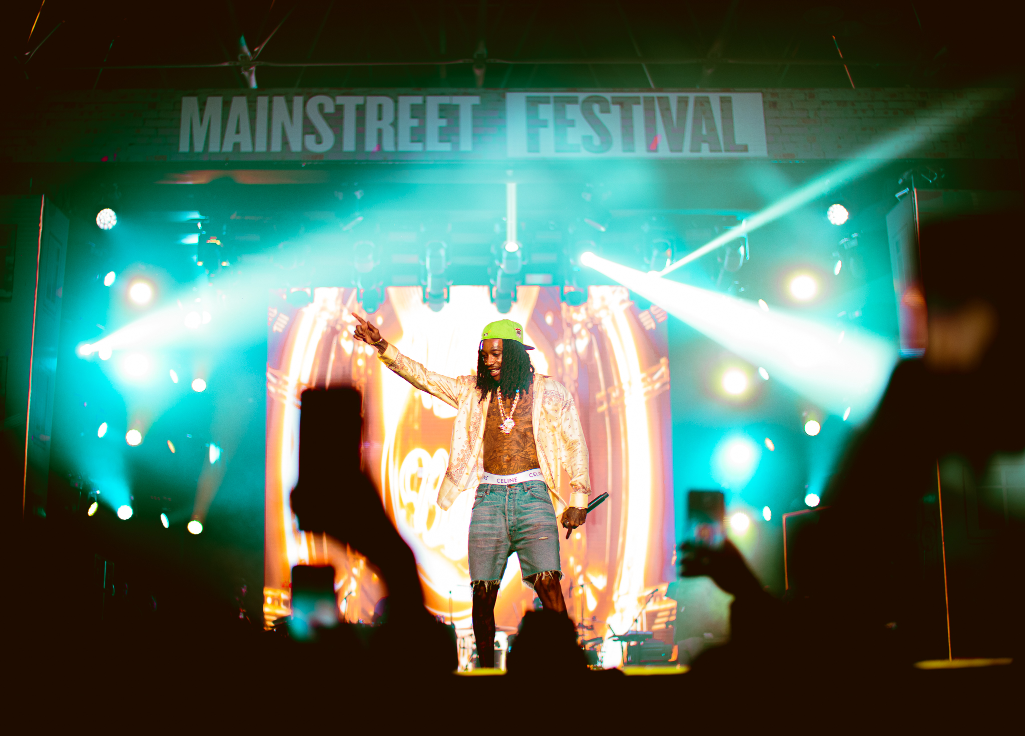 Wiz Khalifa no palco